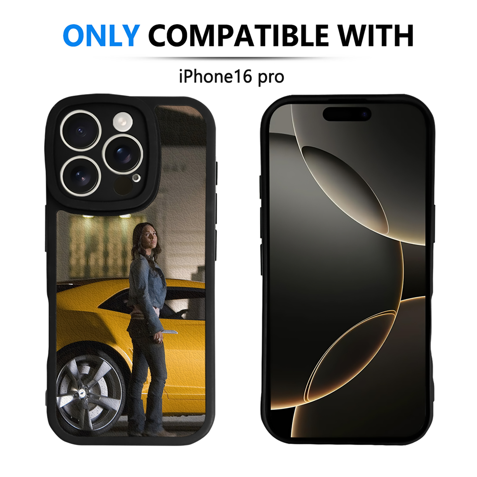 （画像用） Transformers トランスフォーマー 【iPhone 16シリーズ対応】シリコンスマホケース（レザー調） 材質：シリコン